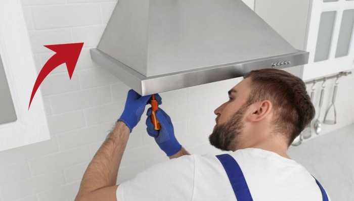 Kitchen ventilation systems range hood installation guide